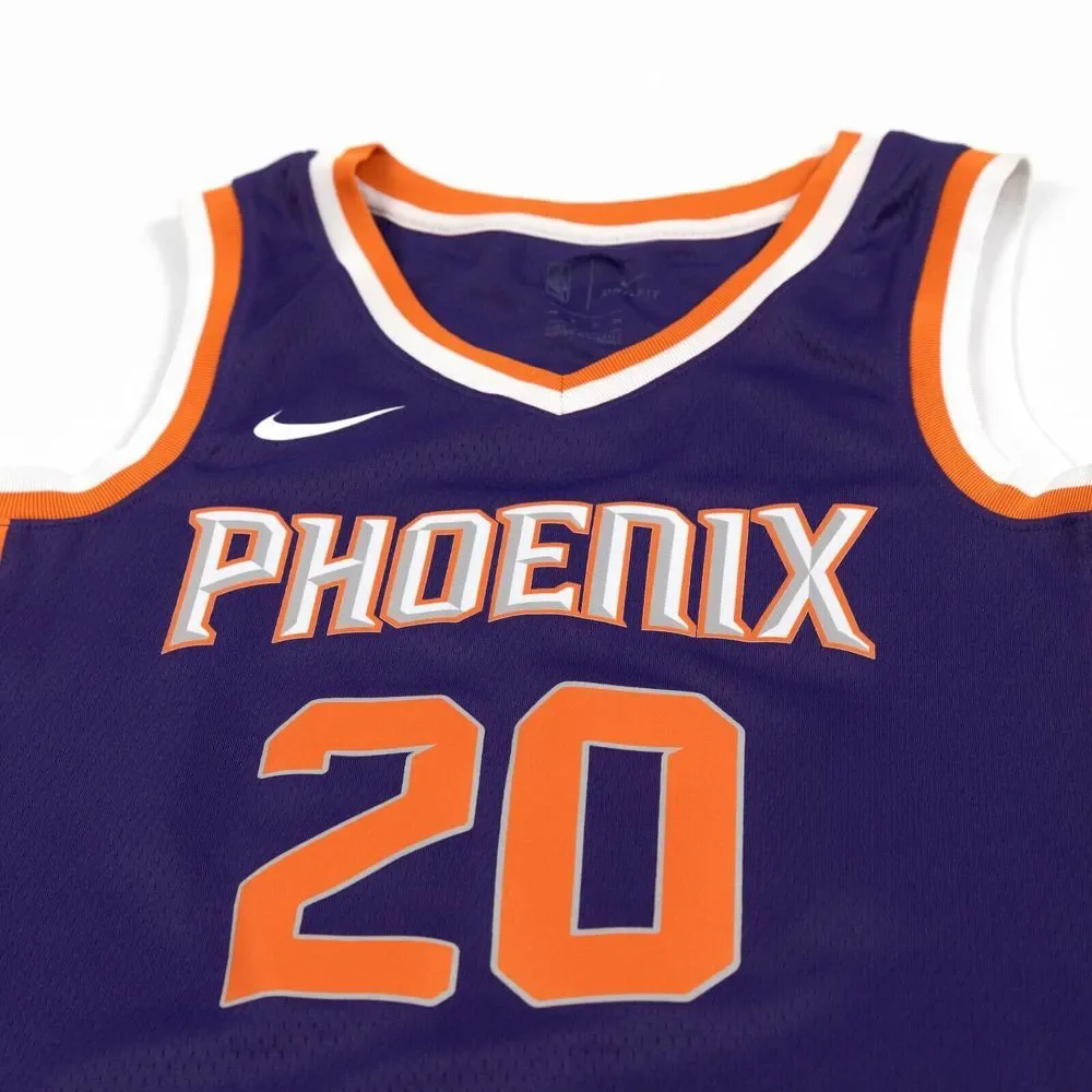 Nike Phoenix Suns Jersey Mens Small Purple‎ Dri Fit Swingman Josh Jackson EUC
